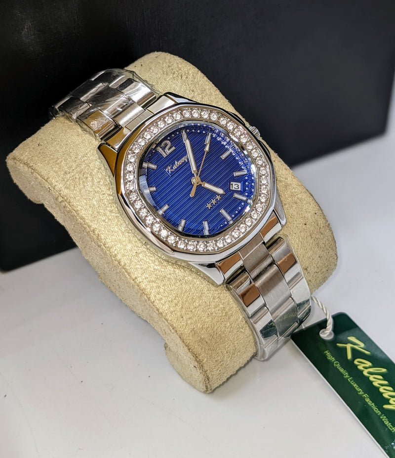 Women's Stainless Steel Watch with Sparkling Stones